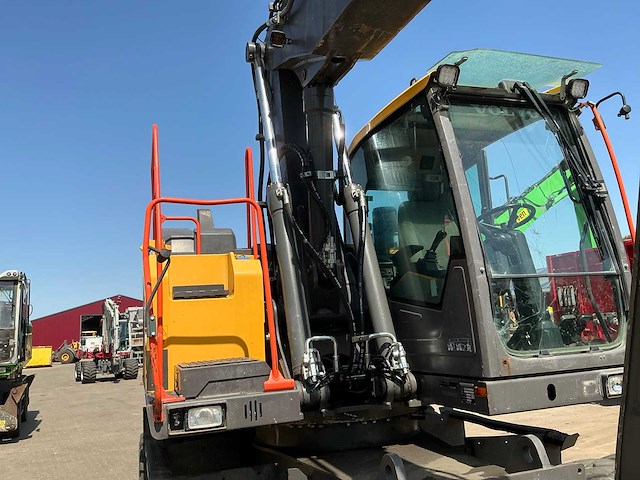 2017 volvo ew160e banden graafmachine 4x4 - afbeelding 7 van  21