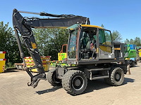 2017 volvo ew160e banden graafmachine 4x4