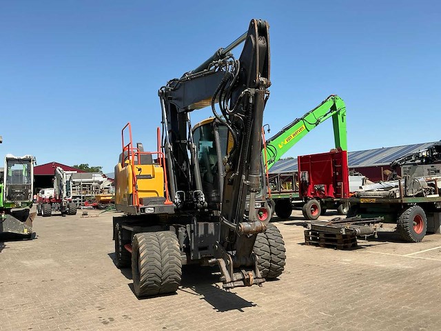 2017 volvo ew160e banden graafmachine 4x4 - afbeelding 15 van  21