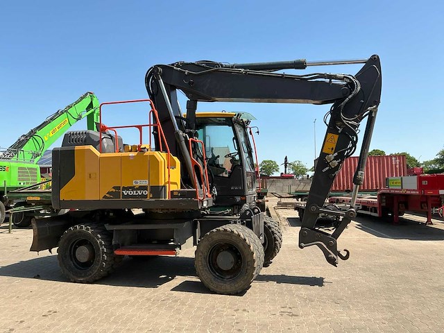 2017 volvo ew160e banden graafmachine 4x4 - afbeelding 17 van  21