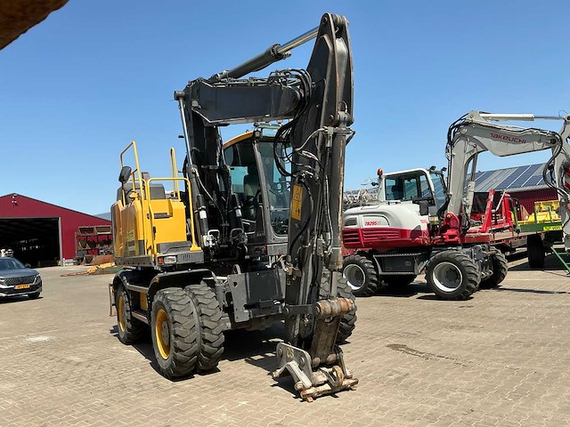 2017 volvo ew160e banden graafmachine 4x4 - afbeelding 10 van  16