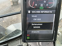 2017 volvo excavator ew 180e banden graafmachine - afbeelding 31 van  39