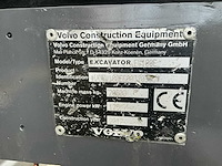 2017 volvo excavator ew 180e banden graafmachine - afbeelding 33 van  39