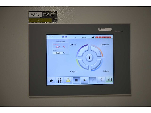 2017 vötsch vtu 375/230/135-200celsius kamer oven - afbeelding 20 van  24