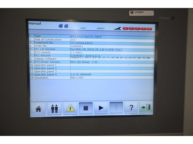 2017 vötsch vtu 375/230/135-200celsius kamer oven - afbeelding 21 van  24