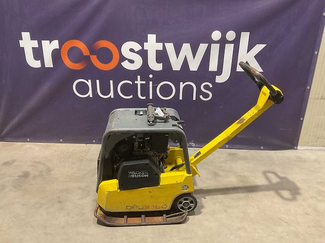 2017 wacker dpu 3760 trilplaat - afbeelding 1 van  7