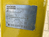 2017 wacker neuson dpu 5545 trilplaat - afbeelding 2 van  9