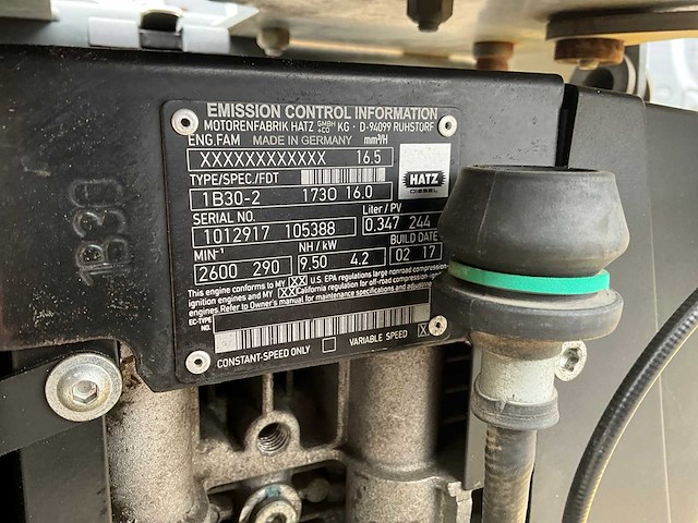 2017 wacker neuson dpu3060hts trilplaat - afbeelding 6 van  15