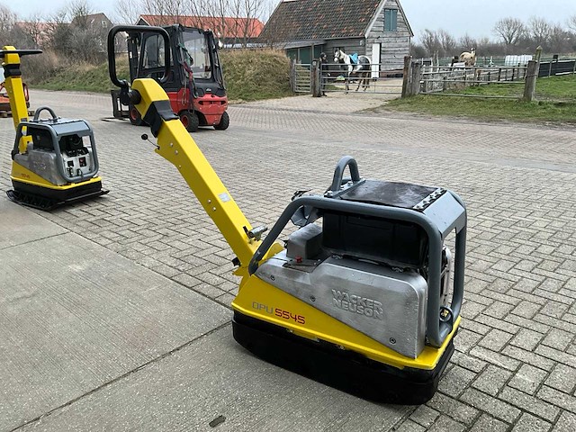 2017 wacker neuson dpu5545 trilplaat - afbeelding 2 van  9