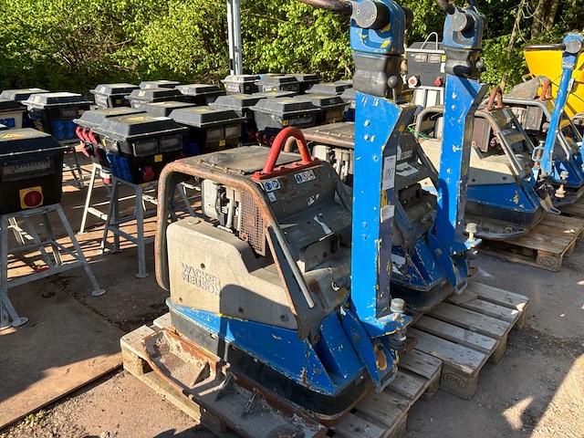 2017 wacker neuson dpu6555 trilplaat - afbeelding 2 van  3