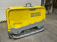 2017 wacker neuson dpu80r trilplaat - afbeelding 1 van  8