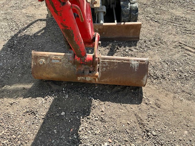 2017 wacker-neuson et16 minigraafmachine defect - afbeelding 5 van  35