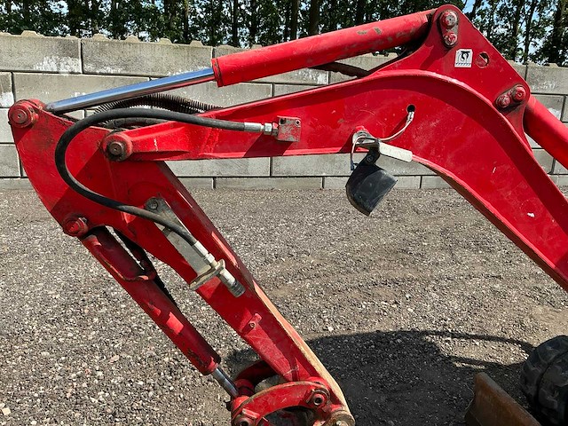 2017 wacker-neuson et16 minigraafmachine defect - afbeelding 7 van  35
