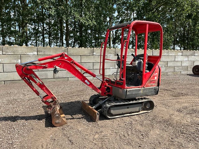 2017 wacker-neuson et16 minigraafmachine defect - afbeelding 1 van  35