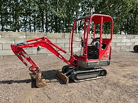 2017 wacker-neuson et16 minigraafmachine defect - afbeelding 1 van  35