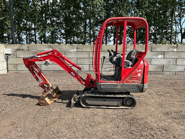 2017 wacker-neuson et16 minigraafmachine defect - afbeelding 12 van  35