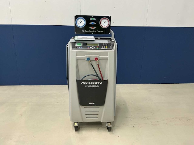 2017 waeco asc5500rpa airco test- en vulapparaat - afbeelding 4 van  5