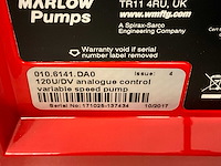 2017 watson marlow 120u/dv peristaltische pomp (3x) - afbeelding 5 van  6