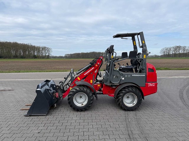 2017 weidemann ehoftrac 1160 rl20e - afbeelding 2 van  14