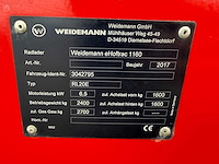 2017 weidemann ehoftrac 1160 rl20e - afbeelding 6 van  14