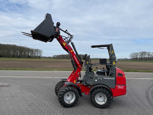 2017 weidemann ehoftrac 1160 rl20e - afbeelding 7 van  14