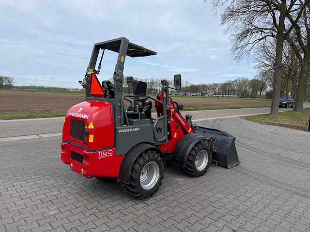 2017 weidemann ehoftrac 1160 rl20e - afbeelding 8 van  14