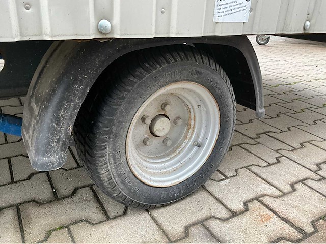 2017 weiro holzbau bauwagen rasant 350 schaft aanhangwagen - afbeelding 3 van  14