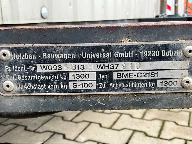 2017 weiro holzbau bauwagen rasant 350 schaft aanhangwagen - afbeelding 6 van  14