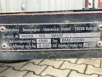 2017 weiro holzbau bauwagen rasant 350 schaft aanhangwagen - afbeelding 6 van  14