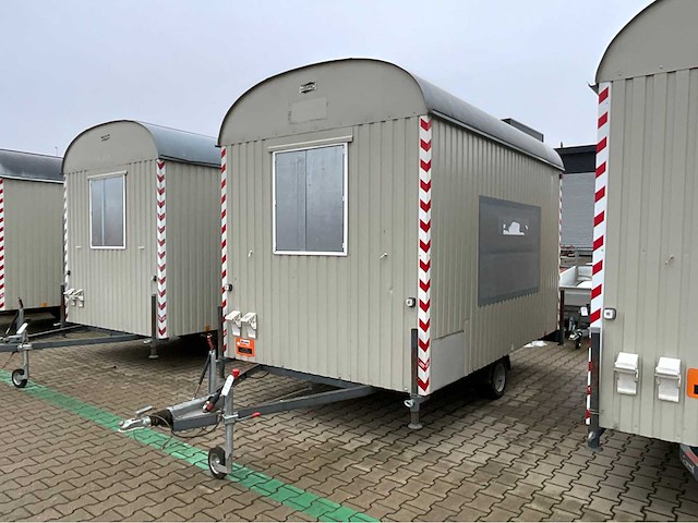 2017 weiro holzbau bauwagen rasant 350 schaft aanhangwagen - afbeelding 1 van  14