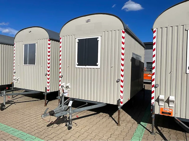 2017 weiro holzbau bauwagen rasant 350 schaft aanhangwagen - afbeelding 1 van  12