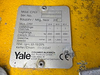 2017 yale cpef 20-8 elektrische kettingtakel - afbeelding 7 van  7