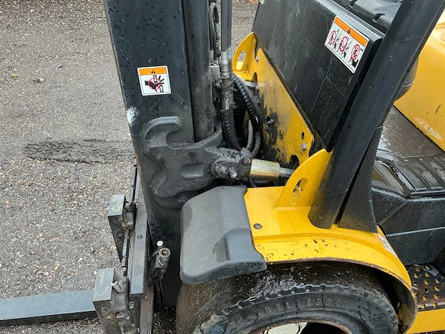 2017 yale glp25vxe2170 vorkheftruck - afbeelding 9 van  33