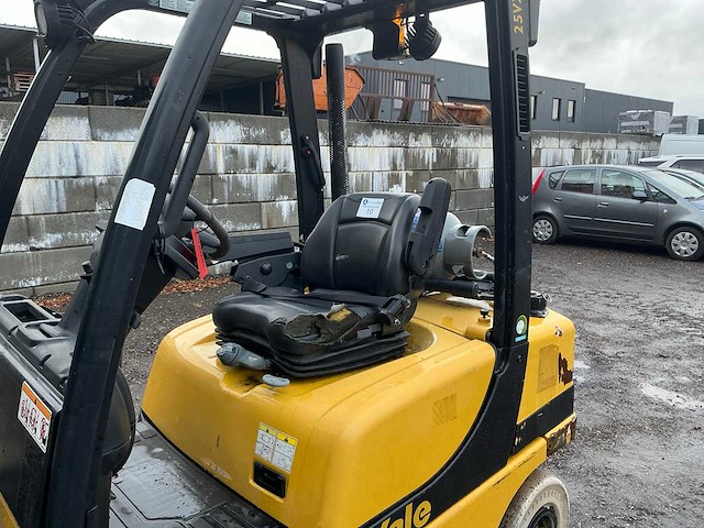 2017 yale glp25vxe2170 vorkheftruck - afbeelding 11 van  33