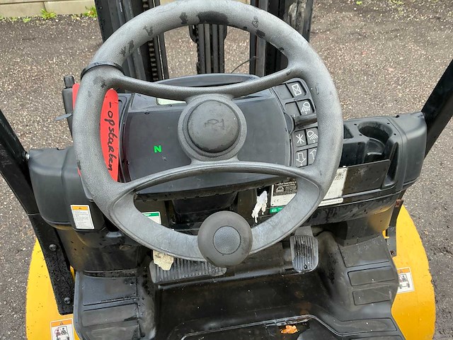 2017 yale glp25vxe2170 vorkheftruck - afbeelding 14 van  33