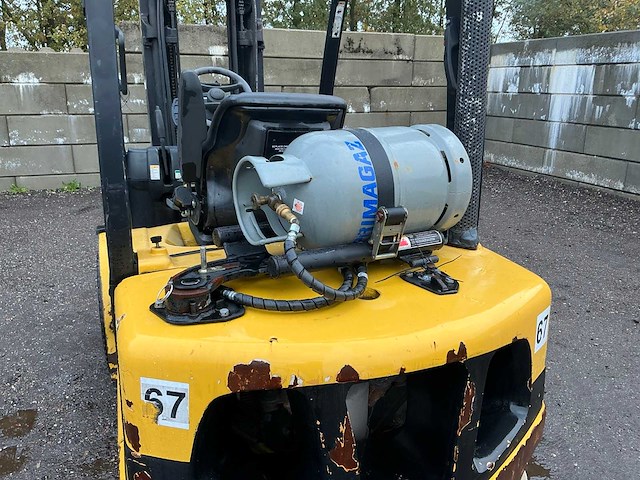 2017 yale glp25vxe2170 vorkheftruck - afbeelding 19 van  33