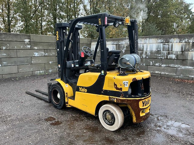 2017 yale glp25vxe2170 vorkheftruck - afbeelding 28 van  33