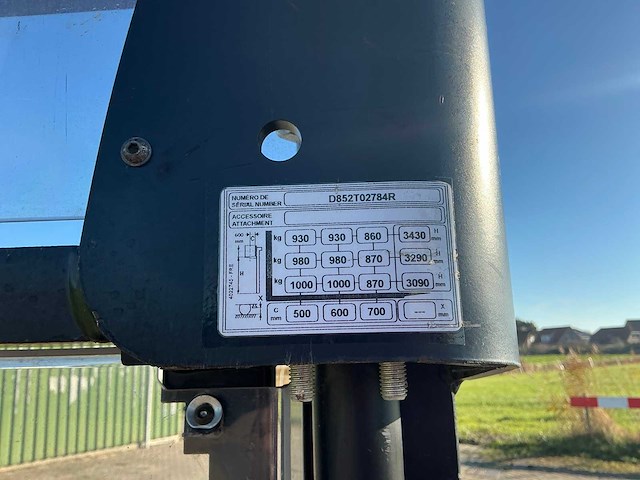 2017 yale ms10 stapelaar - afbeelding 4 van  13