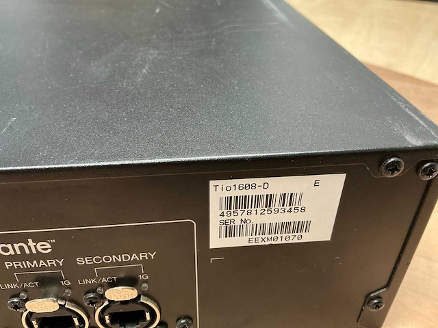 2017 yamaha tio1608d stageblock - afbeelding 4 van  5