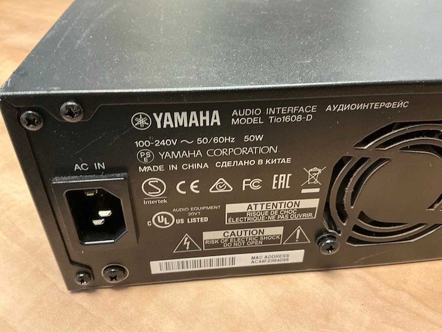 2017 yamaha tio1608d stageblock - afbeelding 5 van  5