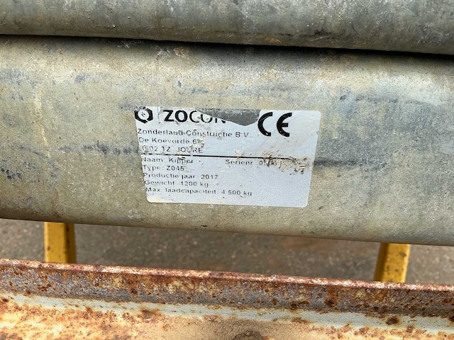 2017 zocon z045 - kipper - afbeelding 7 van  7