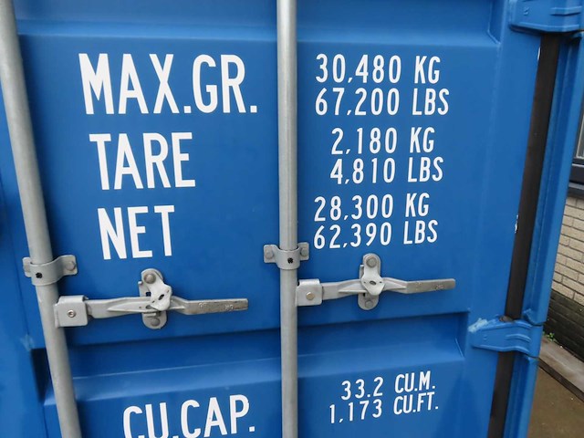 2018 - container 20ft - afbeelding 3 van  7
