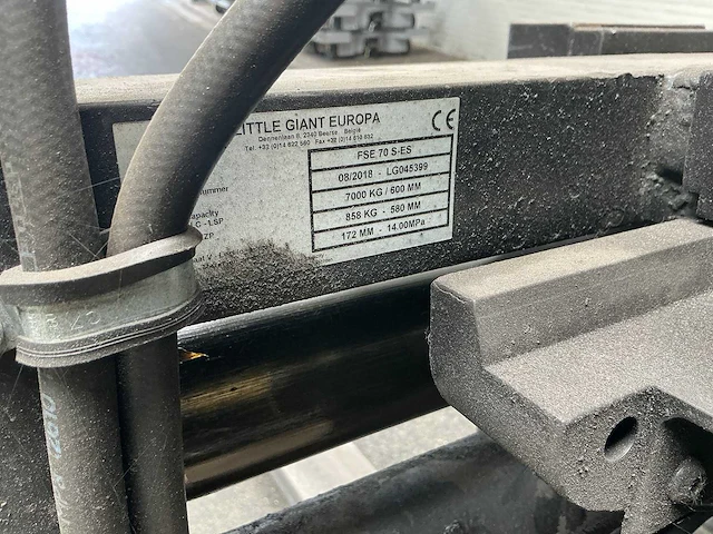 2018 - hyster - s7.0ft - heftruck - afbeelding 8 van  19