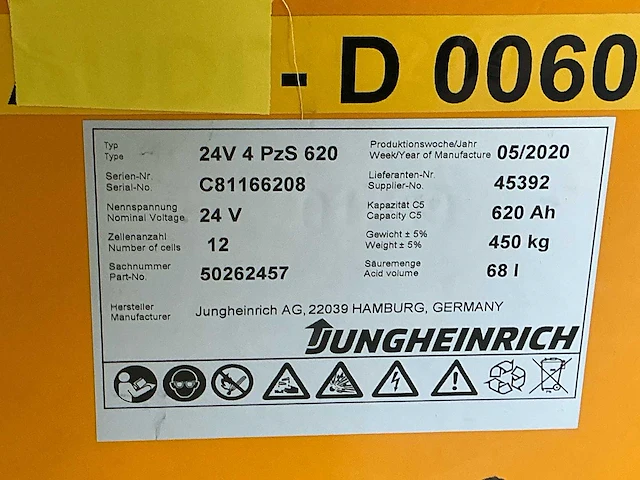 2018 - jungheinrich - ezs-350-a-ftf - takelwagen - afbeelding 2 van  9
