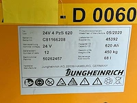 2018 - jungheinrich - ezs-350-a-ftf - takelwagen - afbeelding 2 van  9