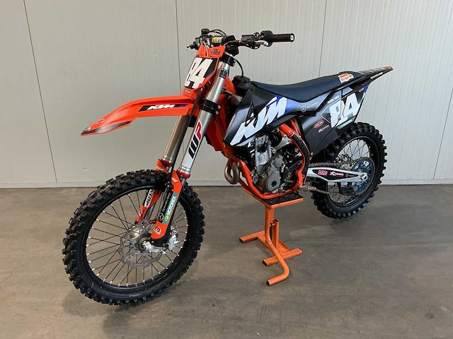 2018 - ktm - sxf 250cc 4-takt - motorfiets/crosser - afbeelding 1 van  12