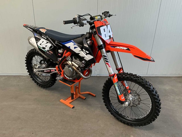 2018 - ktm - sxf 250cc 4-takt - motorfiets/crosser - afbeelding 5 van  12
