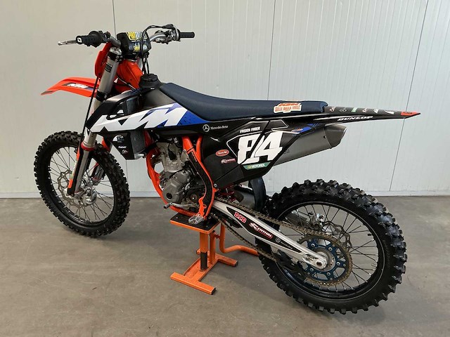 2018 - ktm - sxf 250cc 4-takt - motorfiets/crosser - afbeelding 6 van  12