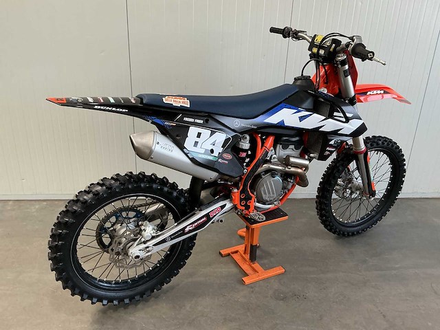 2018 - ktm - sxf 250cc 4-takt - motorfiets/crosser - afbeelding 7 van  12