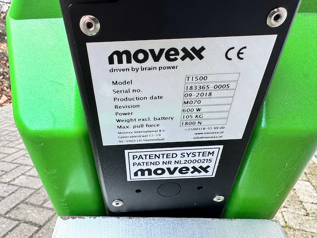 2018 - movexx - t1500 - takelwagen - afbeelding 7 van  7